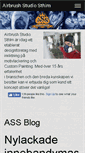 Mobile Screenshot of airbrushstudio.se